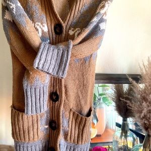 Button up sweater cardigan